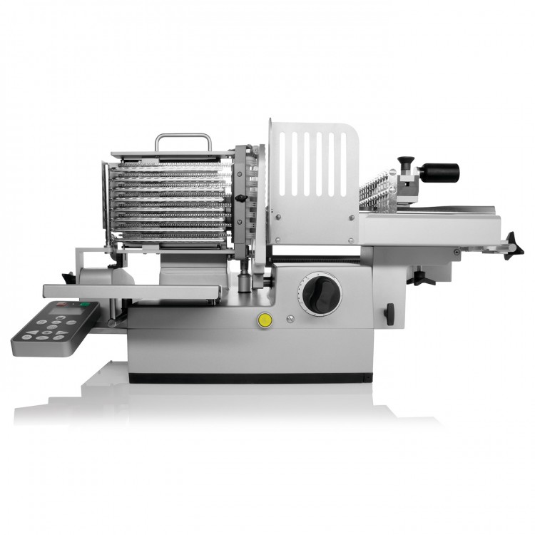 Автоматический слайсер Graef VA 802 230мм с конвейером из силикона 480 мм
