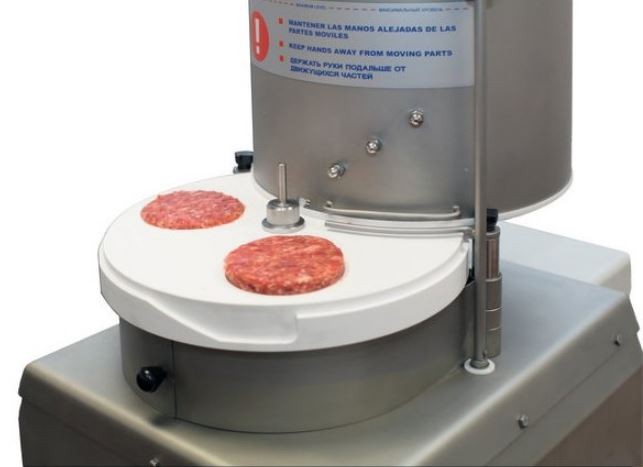 Автоматический аппарат для производства котлет для гамбургеров GASER Модель Super Basic