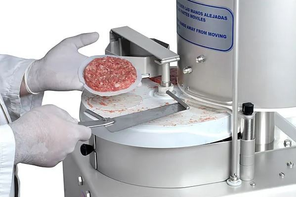 Автоматический аппарат для производства котлет для гамбургеров GASER Модель Super