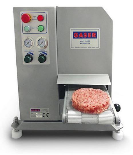 Автоматический аппарат для формовки котлет для гамбургеров GASER Модель V-4000 SP